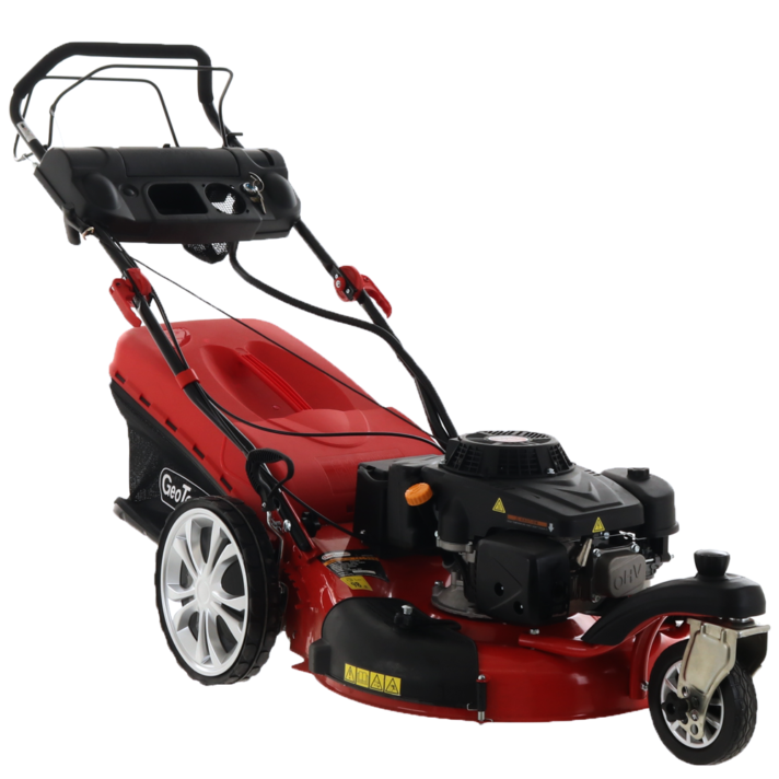 GeoTech Pro S58-3 BMSWGE L225 - Cortacésped de gasolina autopropulsado - Rueda pivotante - Arranque eléctrico