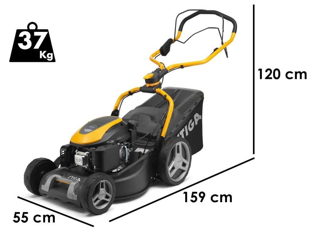 Cortacésped de gasolina autopropulsado Stiga COMBI 753 SE - 4 en 1 - Motor ST 170 LS - Imagen 2