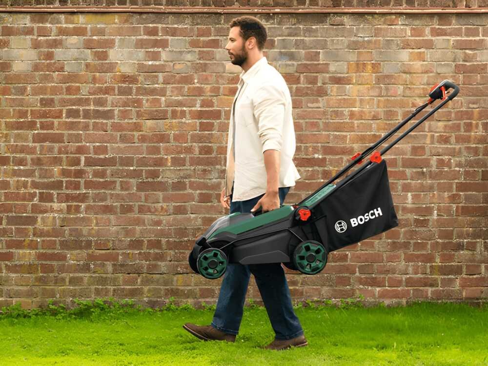 Bosch Rotak18V2-38 - Cortacésped de batería - 2x18V/4Ah - Ancho de corte 38 cm - Imagen 3