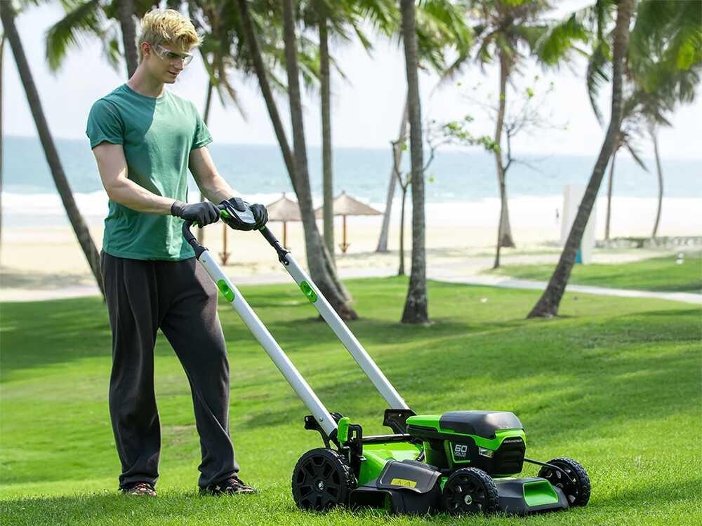 Greenworks GD60LM51SP - Cortacésped autopropulsado de batería - BATERÍA Y CARGADOR NO ESTÁN INCLUIDOS - Imagen 4