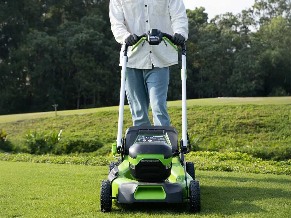 Greenworks GD60LM51SP - Cortacésped autopropulsado de batería - BATERÍA Y CARGADOR NO ESTÁN INCLUIDOS - Imagen 5