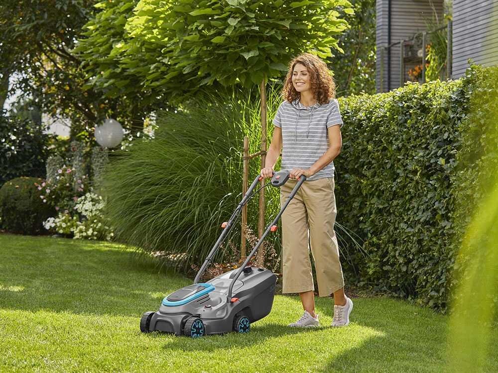 Gardena PowerMax 32/18V P4A solo - Cortacésped de batería - BATERÍA Y CARGADOR NO INCLUIDOS - Imagen 4