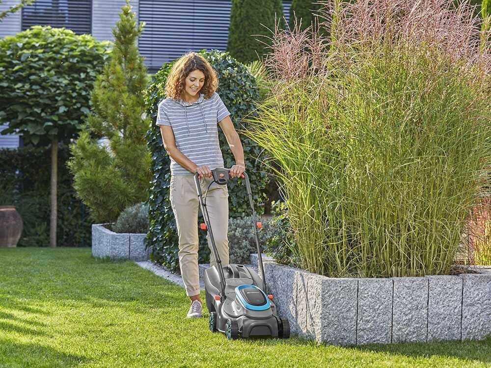 Gardena PowerMax 32/18V P4A solo - Cortacésped de batería - BATERÍA Y CARGADOR NO INCLUIDOS - Imagen 5
