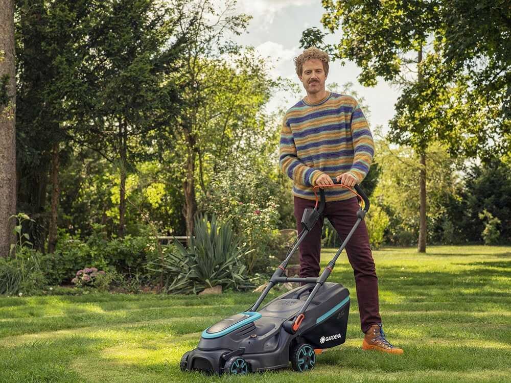 Gardena PowerMax 37/36V P4A solo - Cortacésped de batería - BATERÍA Y CARGADOR NO INCLUIDOS - Imagen 5