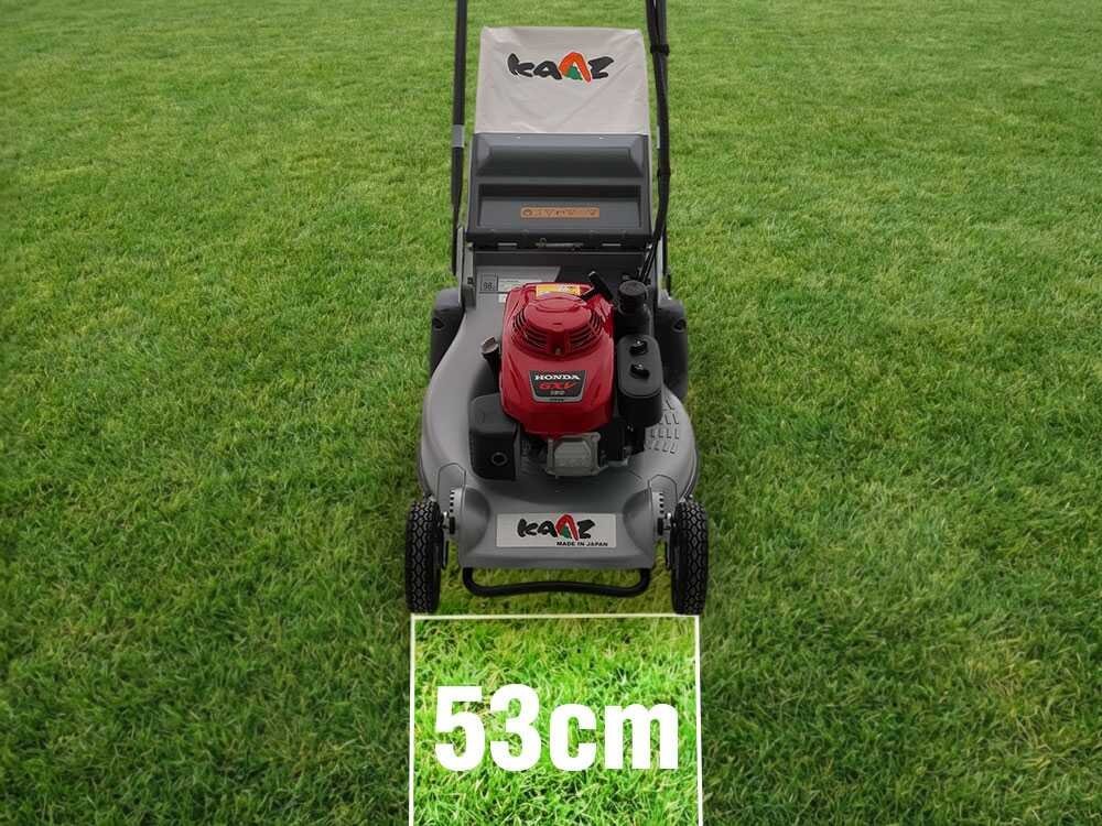 KAAZ LM 5360 HXAR PRO HS - Cortacésped de gasolina autopropulsado - Honda GXV 160 - Corte de 53 cm - Con cardán - Rodillo metálico - Imagen 4
