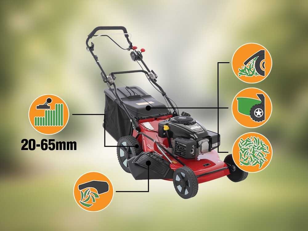 Marina Systems AGRI 57 SK 3V ZHW - Cortacésped de gasolina autopropulsado - Motor Kohler HD775 - Imagen 5