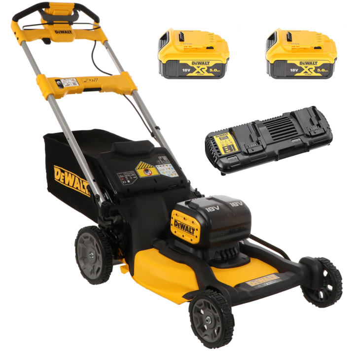 DeWalt DCMWSP156N-XJ - Cortacésped semovente de batería - Corte de 53 cm - 2x 18V 5Ah