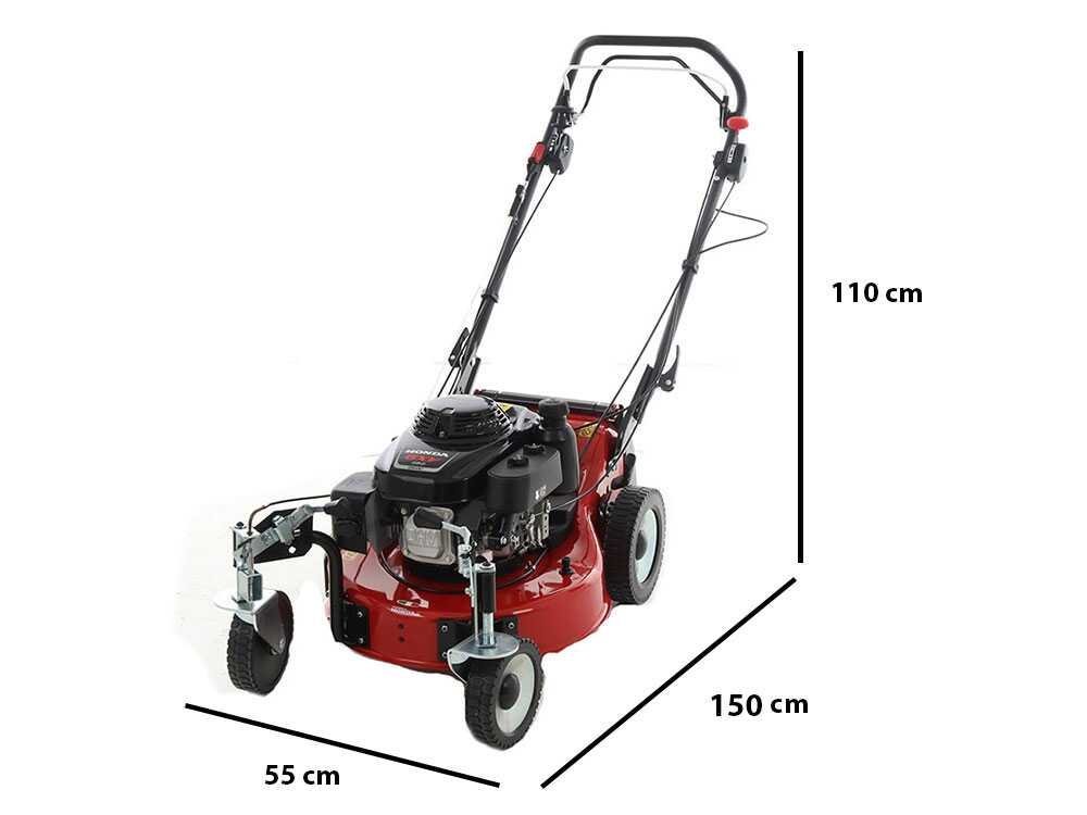 Marina Systems Pivot 53SH PRO - Cortacésped de gasolina autopropulsado - Motor Honda GXV 160 - Imagen 2