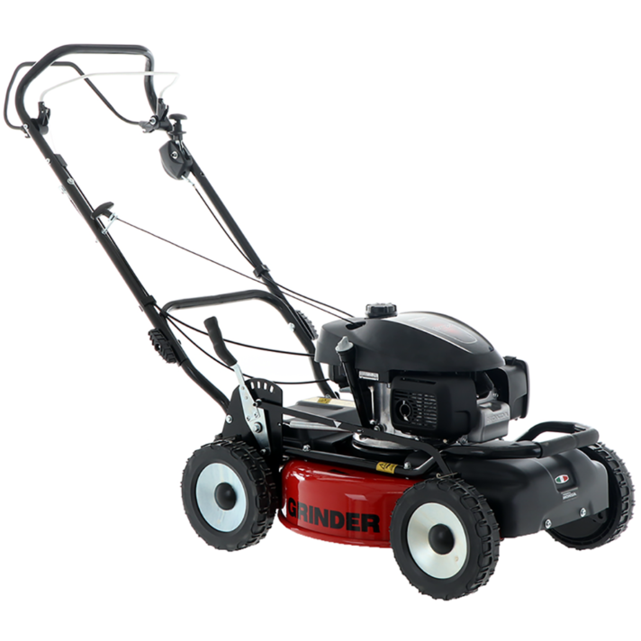 Cortacésped autopropulsado de gasolina GRINDER 52 VH - Con motor Honda GCVx 200 - Corte 52 cm - doble cuchilla mulching