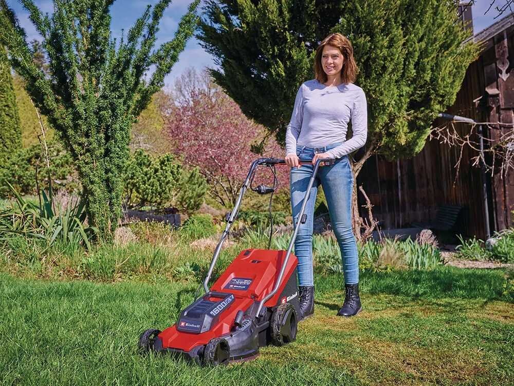 Einhell GC-EM 1600/37 - Cortacésped eléctrico - 1600 W - Corte de 37 cm - Imagen 2