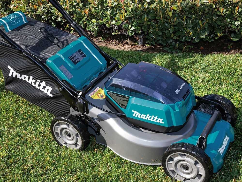 Makita DLM462Z - Cortacésped autopropulsado de batería - 36 V - Corte de 46 cm - BATERÍA Y CARGADOR NO ESTÁN INCLUIDOS - Imagen 3