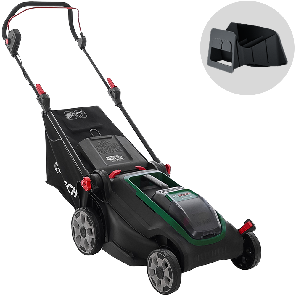 Bosch Rotak18V2-43 - Cortacésped de batería - Corte de 43 cm - BATERÍA Y CARGADOR NO ESTÁN INCLUIDOS