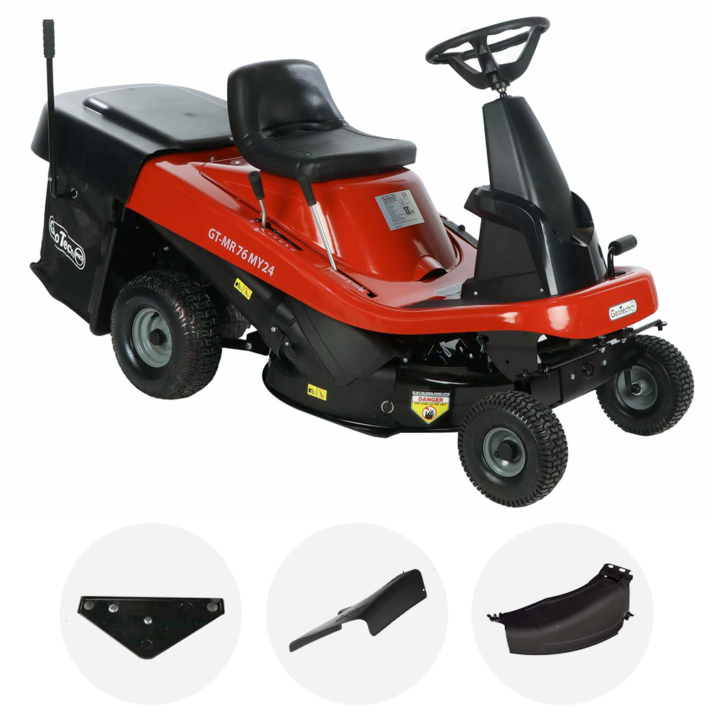 GeoTech Pro GT-MR 76 - Tractor Rider Cortacésped - Motor de 432cc