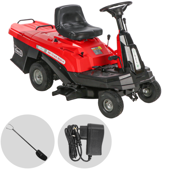Geotech RM 75-610 BSM-H - Tractor cortacésped mini-rider con cambio hidrostático - Motor de 224 cc