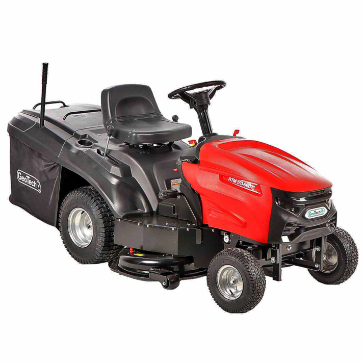 GeoTech RTM 170-960 C - Tractor cortacésped - Cambio mecánico - Recogedor