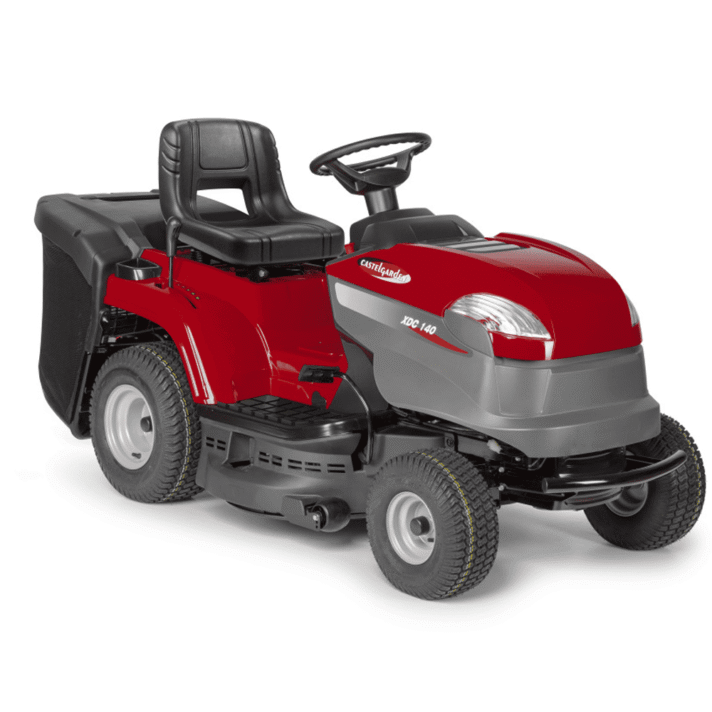 Tractor cortacésped con recogedor Castelgarden XDC 140 cambio mecánico ¡Elige tu accesorio GRATUITO!