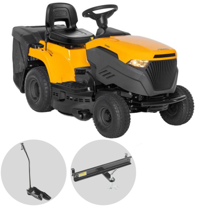Stiga Estate 384 M - Tractor cortacésped - Recogedor - Mulching - Motor ST350