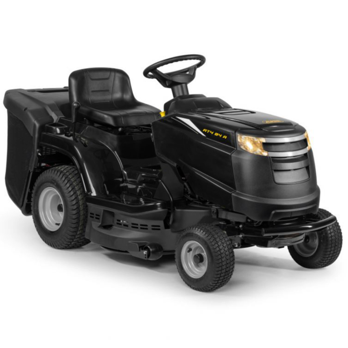 Tractor cortacésped con recolector Alpina AT4 84 A con motor ST 350