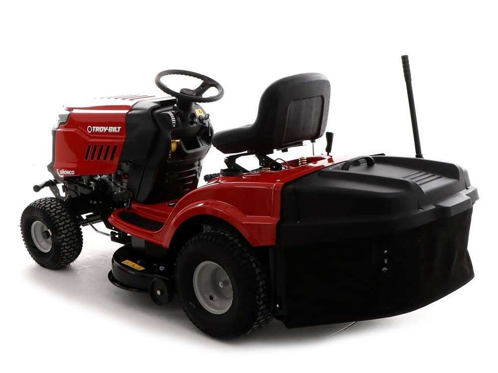 Tractor cortacésped Troy Bilt Bronco 92T-R - cambio hidrostático - recogedor - Imagen 5