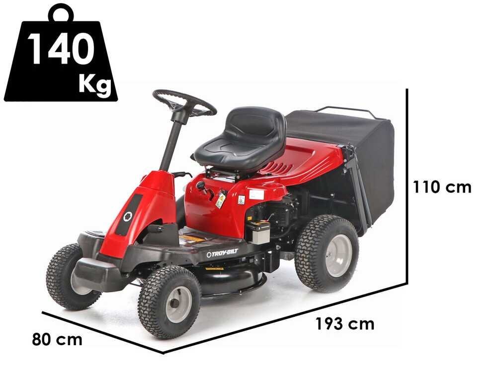 Troy-Bilt TB 60T-R SELECT - Tractor cortacésped - Recogedor - Motor 196cc - Imagen 3