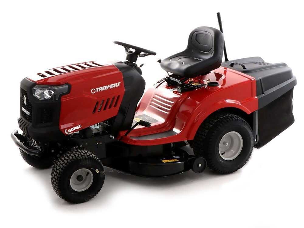 Tractor cortacésped Troy Bilt Horse 105T-R - cambio hidrostático - recogedor - Imagen 5