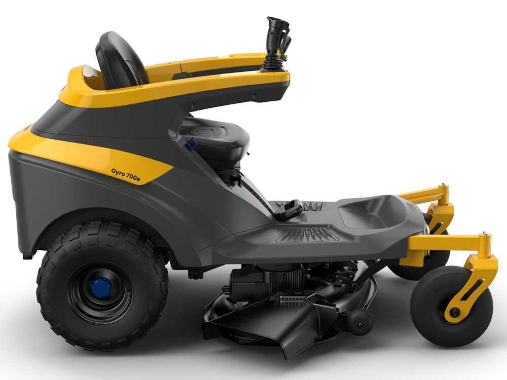 Stiga Gyro 700e - Tractor cortacésped axial de batería - Motor eléctrico de batería 48V - 64Ah - Imagen 5
