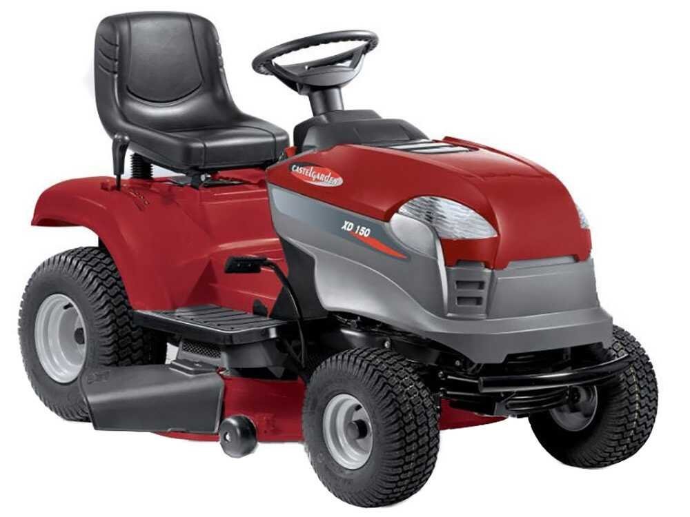 Castelgarden XD 150 - Tractor cortacésped con salida lateral y plato de corte de 98 cm - Imagen 3
