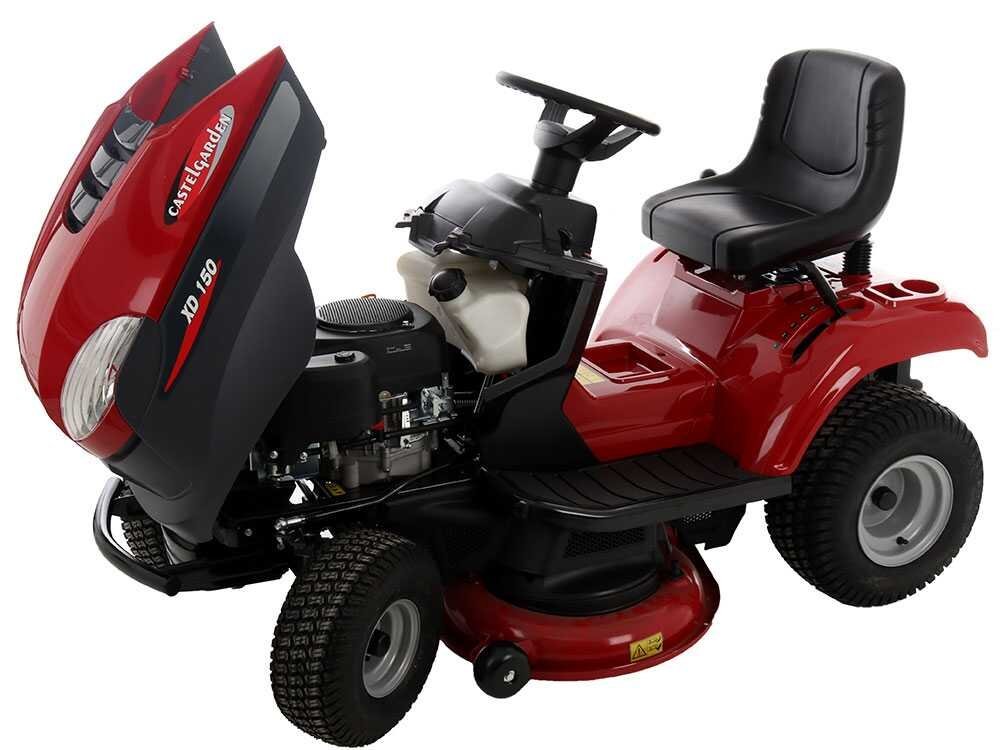 Castelgarden XD 150 - Tractor cortacésped con salida lateral y plato de corte de 98 cm - Imagen 4