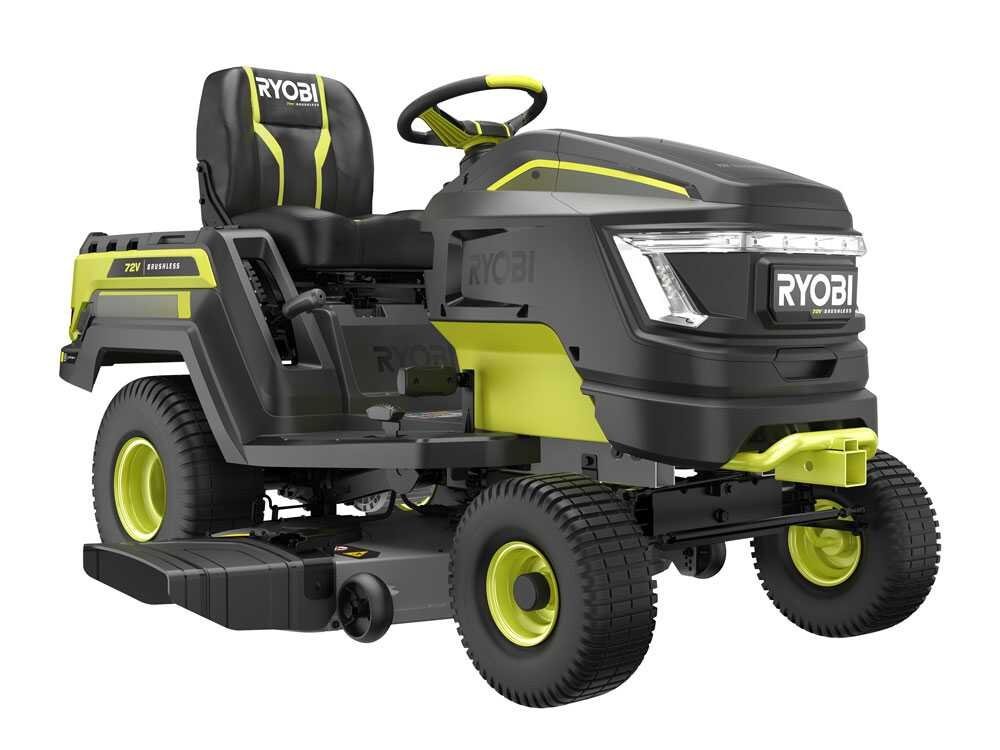 RYOBI RY72TMX117-310 - Tractor cortacésped de batería - 72V / 3x10Ah - Imagen 5