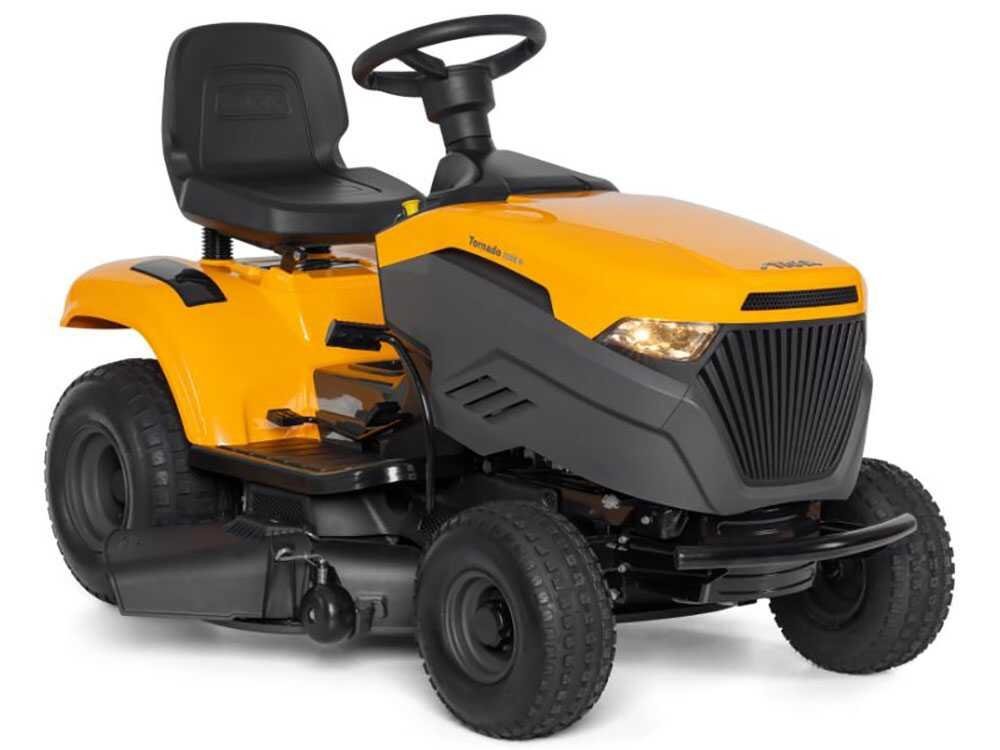 Stiga Tornado 398 - Tractor cortacésped con salida lateral y mulching - Imagen 3