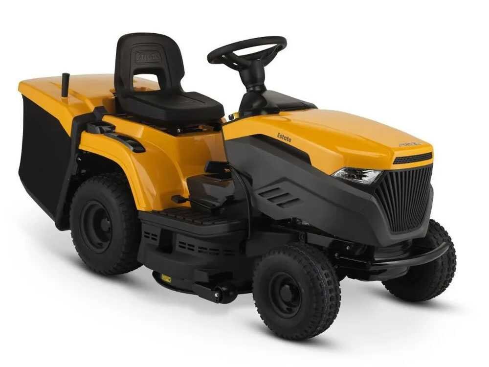 Tractor cortacésped Stiga Estate 384 - Recogedor de 240 L - Mulching - Transmisión hidrostática - Imagen 4