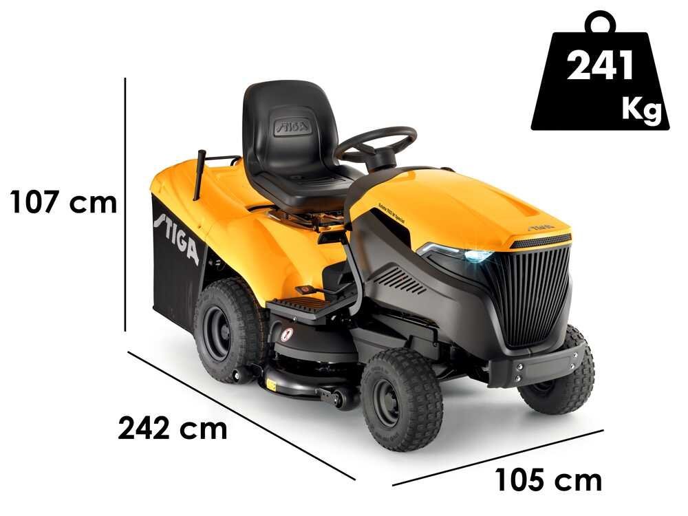 Stiga Estate 7102 W Special - Tractor cortacésped - Motor Honda GXV 630 - Imagen 2