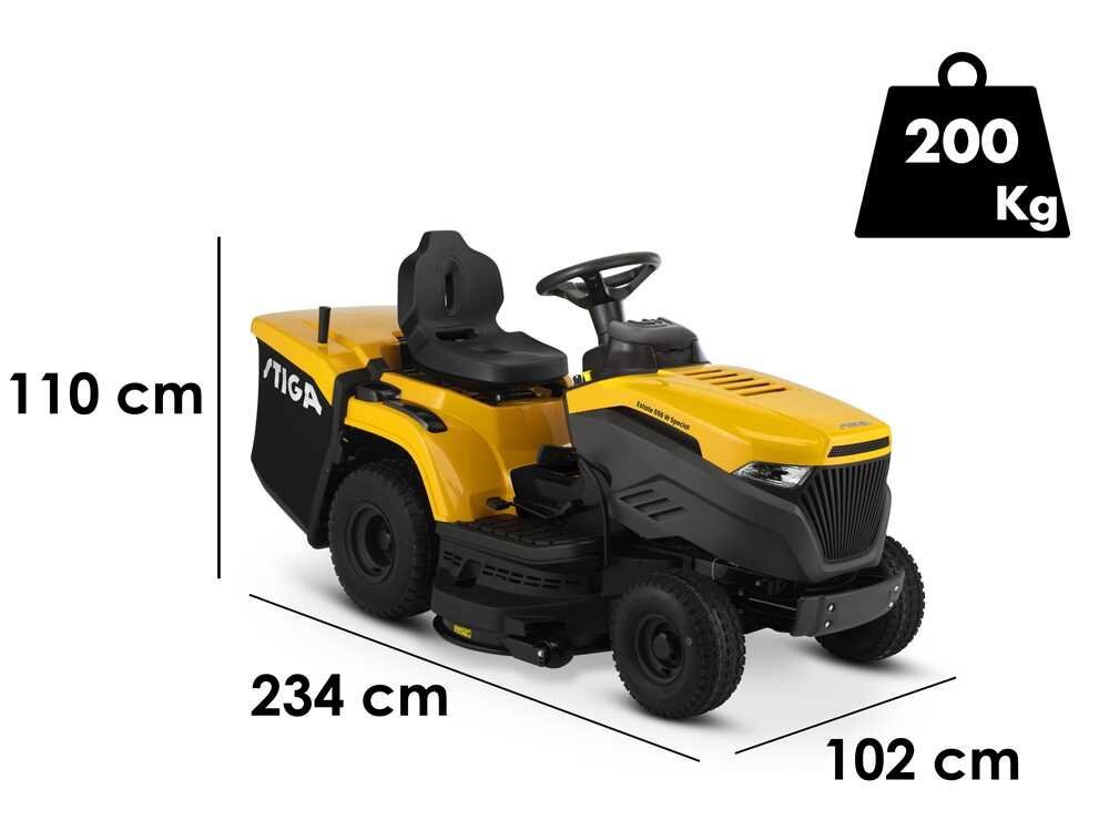 Stiga Estate 598 W Special - Tractor cortacésped - Motor Honda GCV 530 - Imagen 3