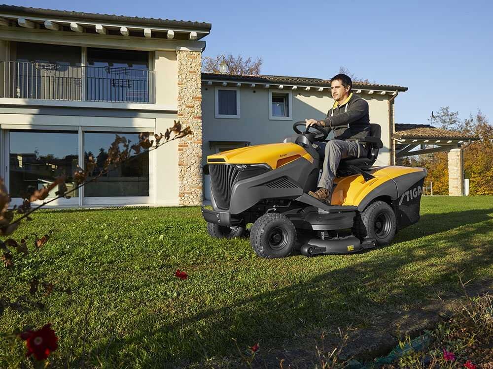 Stiga Estate 7122 W - Tractor cortacésped de gasolina - Motor ST 650 - Imagen 3