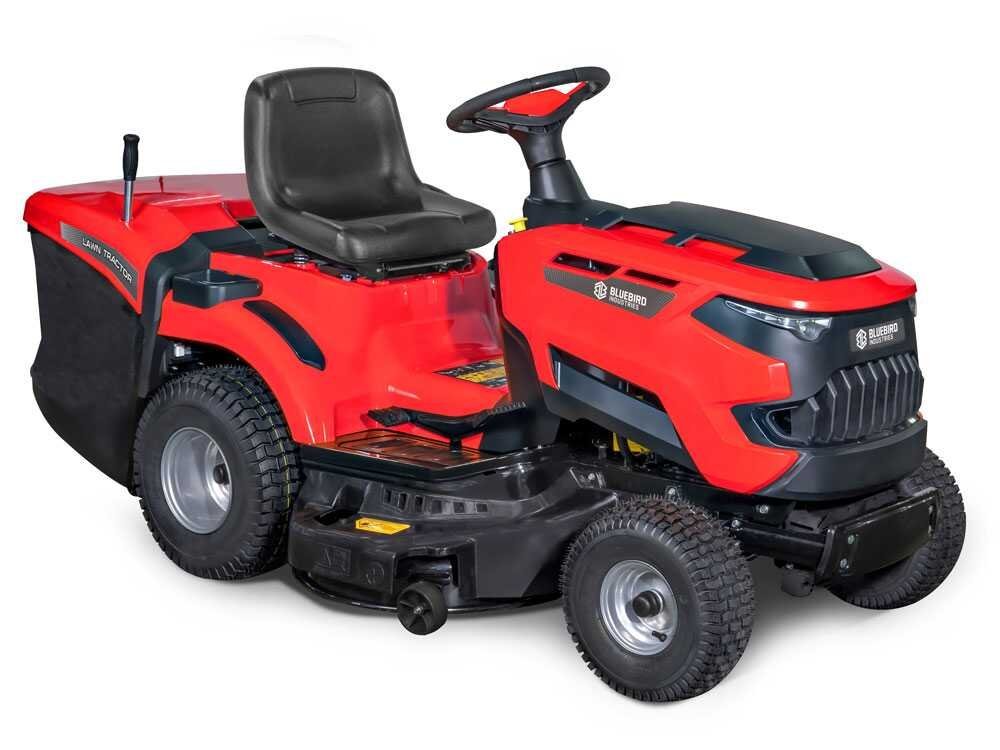 Blue Bird LT C102H TWIN - Tractor cortacésped con cambio hidrostático - Recogedor 245 l - Imagen 3