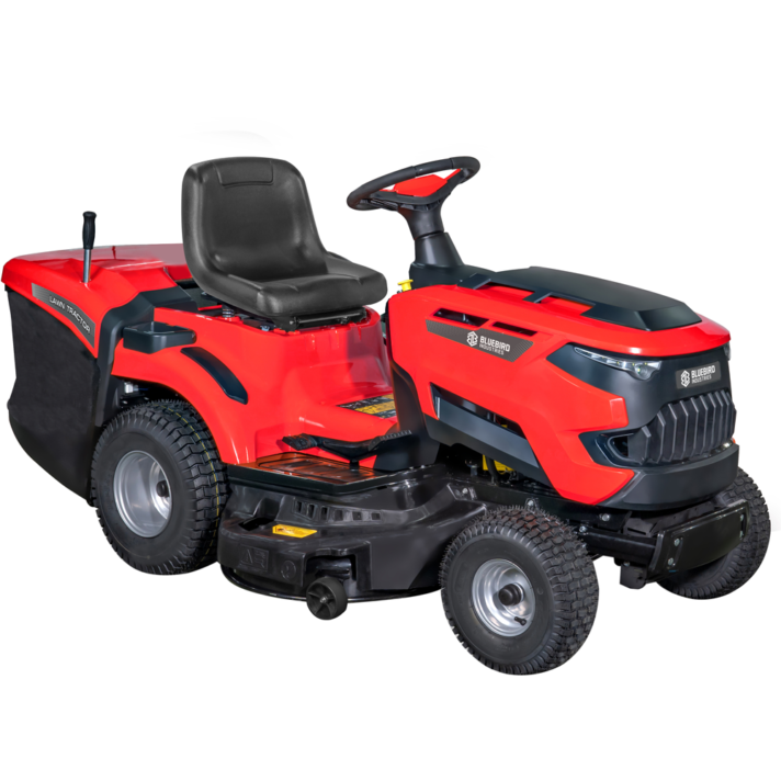 Blue Bird LT C102H TWIN - Tractor cortacésped con cambio hidrostático - Recogedor 245 l