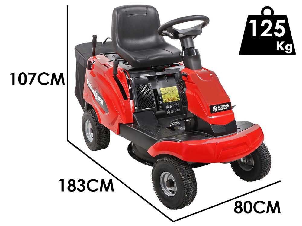 BlueBird TR P 62H - Tractor cortacésped - Motor de 224 cc - Imagen 2