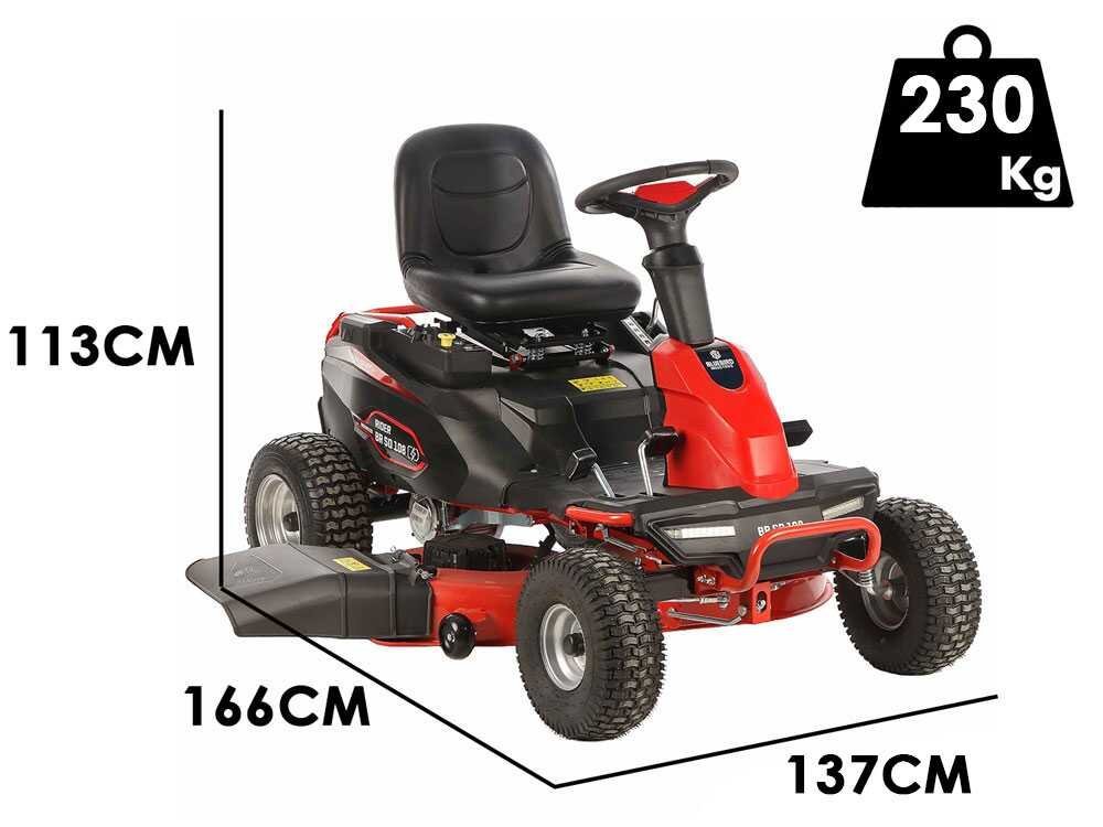 Blue Bird BR SD 98 - Cortacésped de batería 48V/75Ah - Corte de 98 cm - Imagen 2
