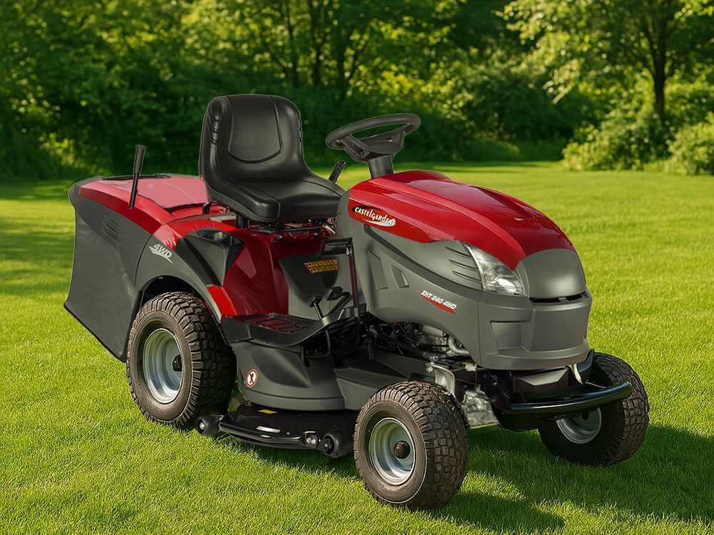 Castelgarden XHT 240 4WD - Tractor cortacésped con recogedor - cambio hidrostático - Imagen 2