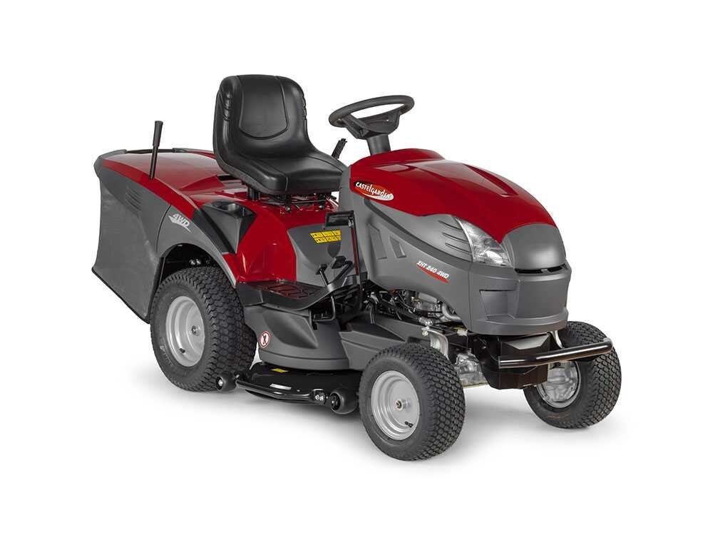 Castelgarden XHT 240 4WD - Tractor cortacésped con recogedor - cambio hidrostático - Imagen 5