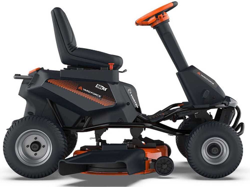 Yard Force E559 - Tractor cortacésped de batería 56V/50Ah - Recogedor, salida lateral y mulching - Imagen 4