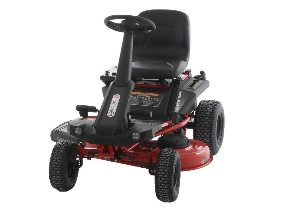GeoTech Pro Green-Kart 91 - Tractor cortacésped de batería 48V/75Ah - salida lateral y mulching - Imagen 4