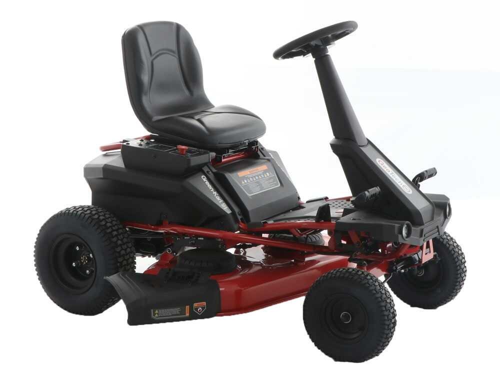 GeoTech Pro Green-Kart 91 - Tractor cortacésped de batería 48V/75Ah - salida lateral y mulching - Imagen 5