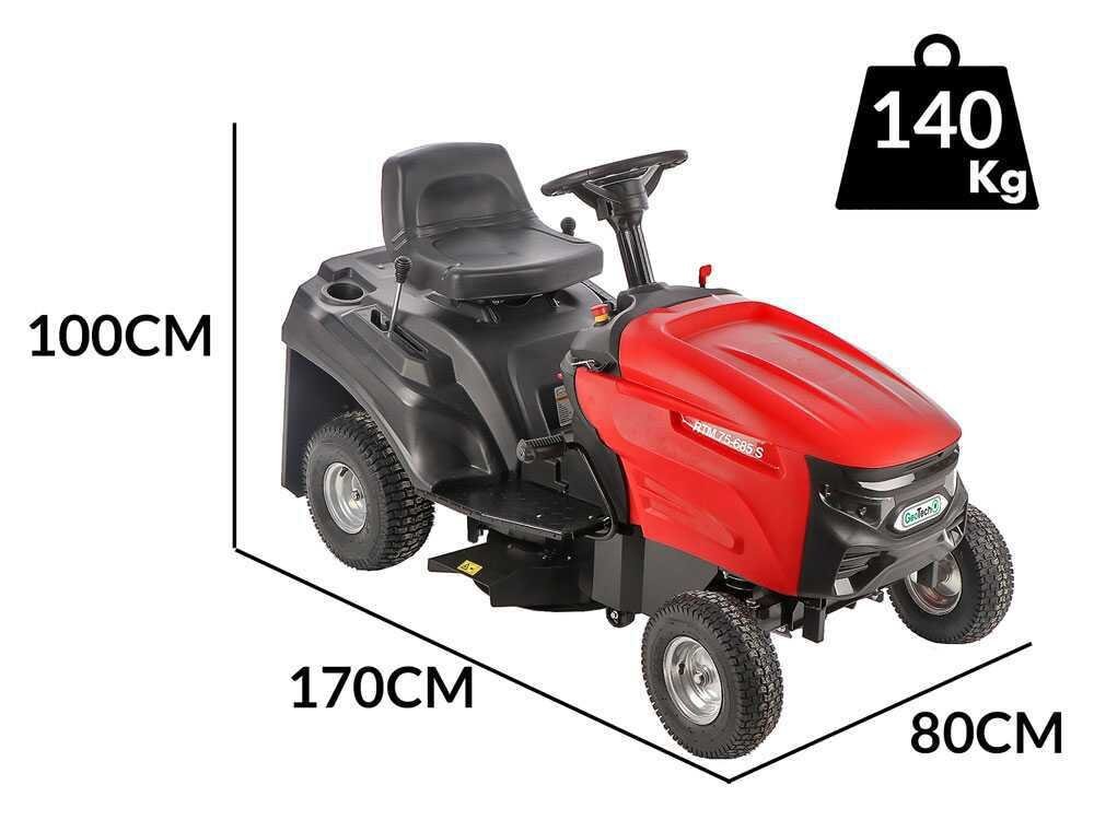 GeoTech RTM 75-685 S - Tractor cortacésped - Cambio mecánico - Salida lateral - Imagen 2