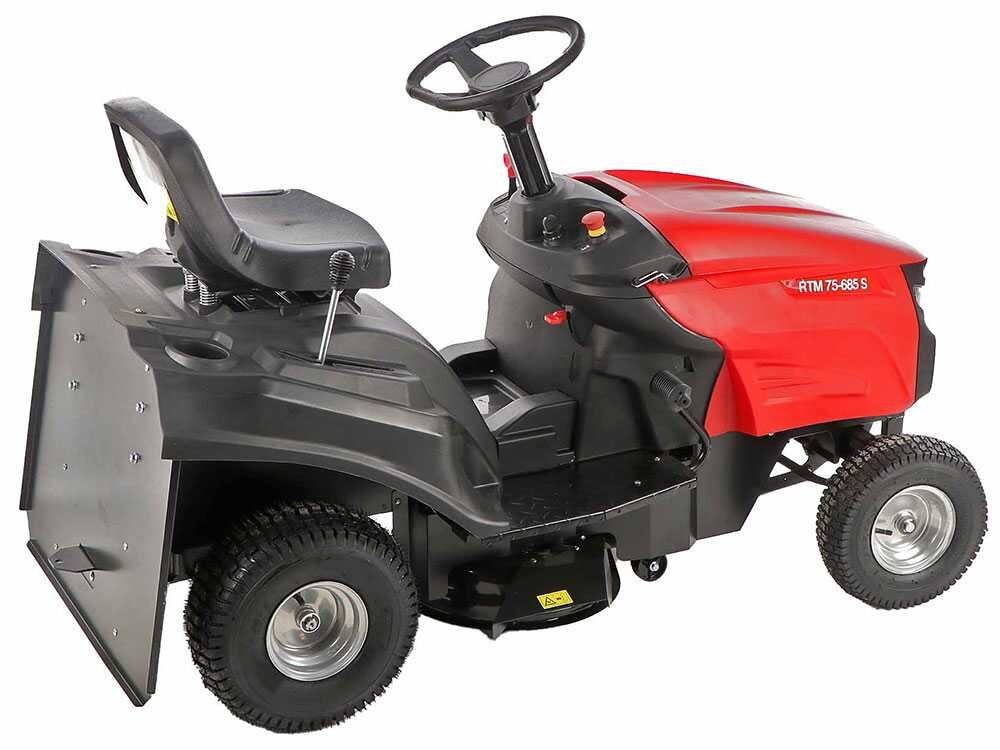 GeoTech RTM 75-685 S - Tractor cortacésped - Cambio mecánico - Salida lateral - Imagen 3