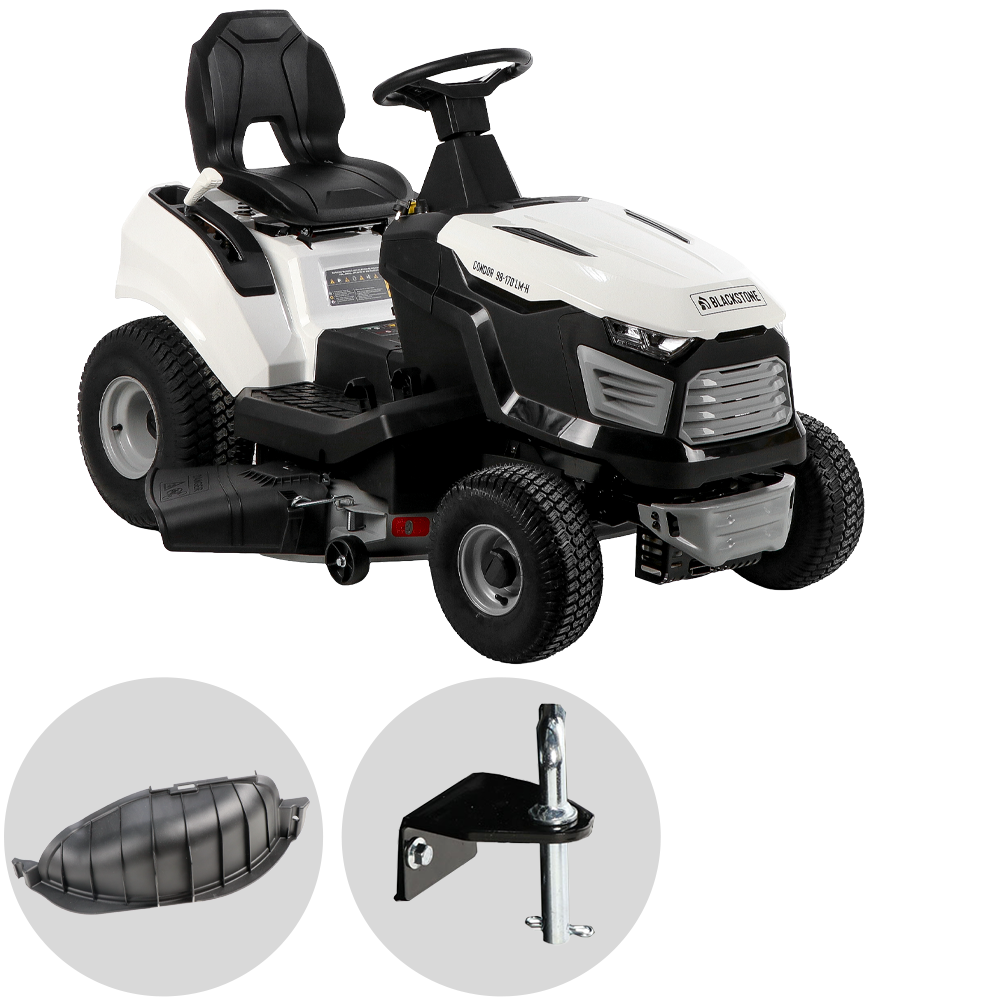 Blackstone CONDOR 98-170 LM-H - Tractor cortacésped con cambio hidráulico - Salida lateral - Mulching