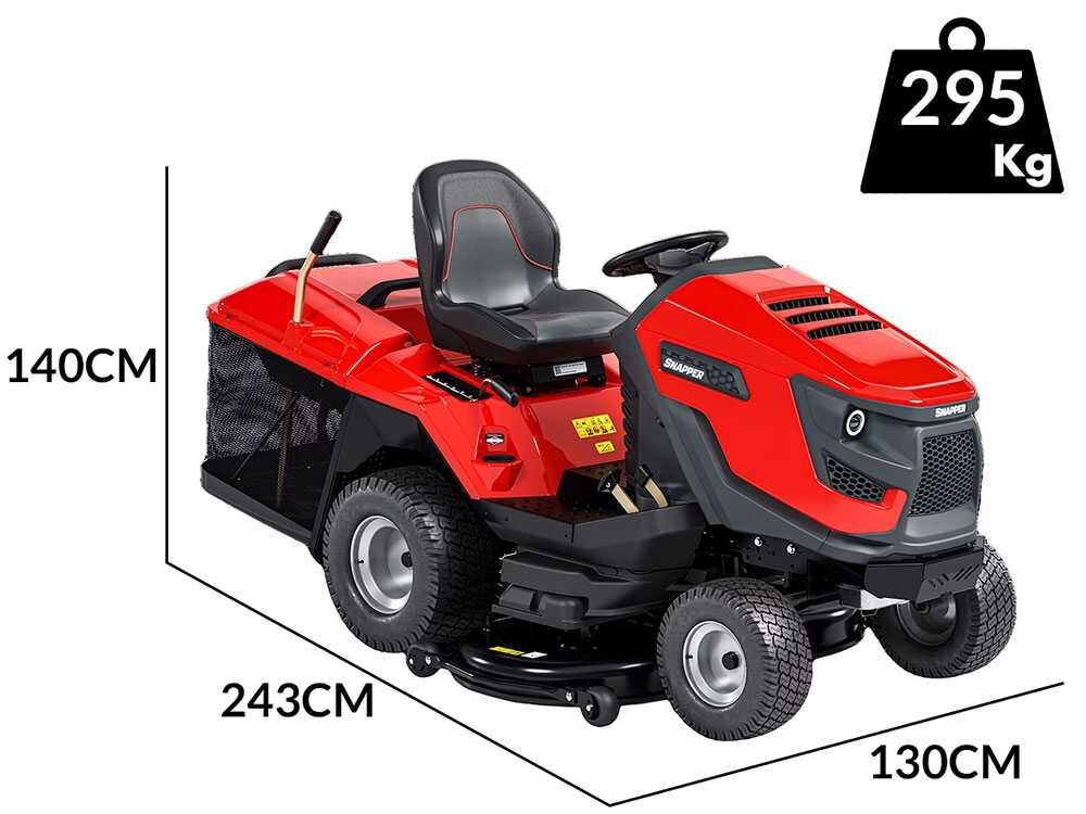 Snapper RTX122 - Tractor cortacésped - Briggs&Stratton 724cc - Recogedor - Mulching - Imagen 4