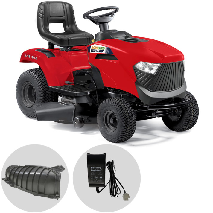 A 98 HD SD - Tractor cortacésped - Cambio hidrostático - Salida lateral