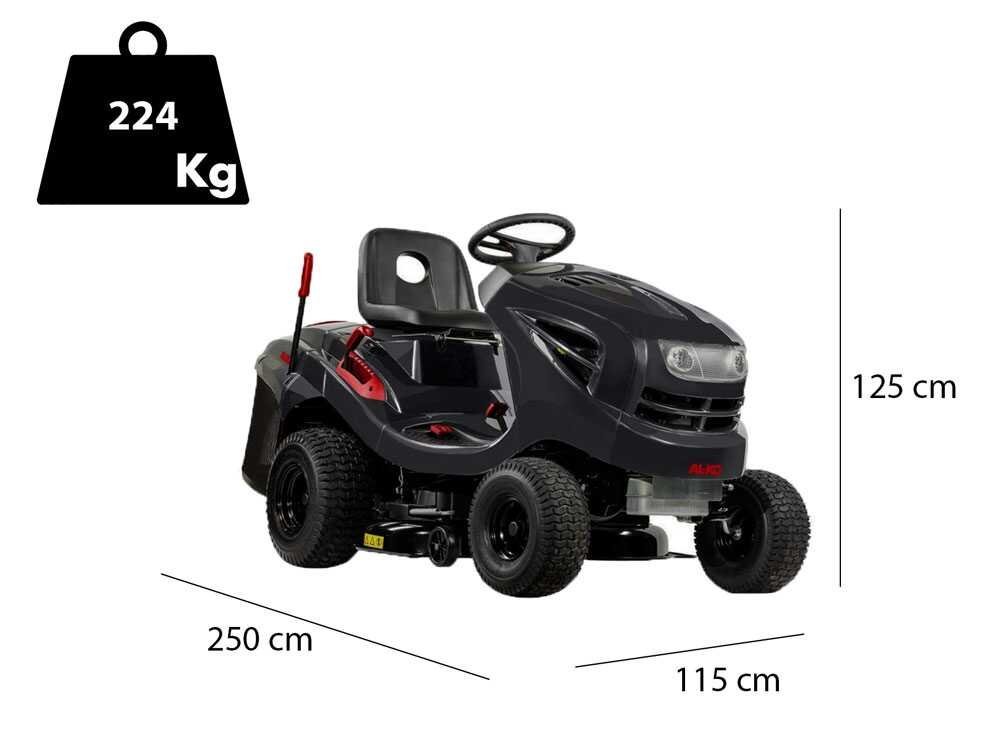 AL-KO T15-93.2 HD-A Easy - Tractor cortacésped de 18 HP - Imagen 3