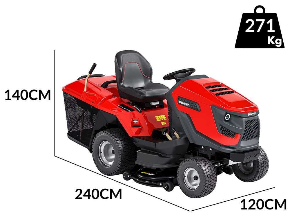 Snapper RTX102 - Tractor cortacésped - Briggs&Stratton 724cc - Recogedor - mulching - Imagen 3